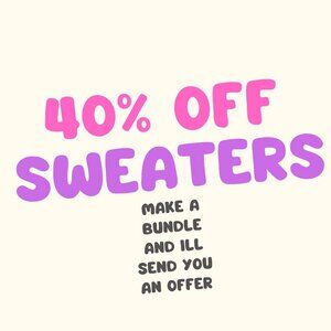SWEATER SALE